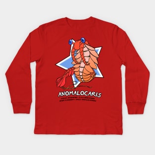 Anomalocaris Kids Long Sleeve T-Shirt